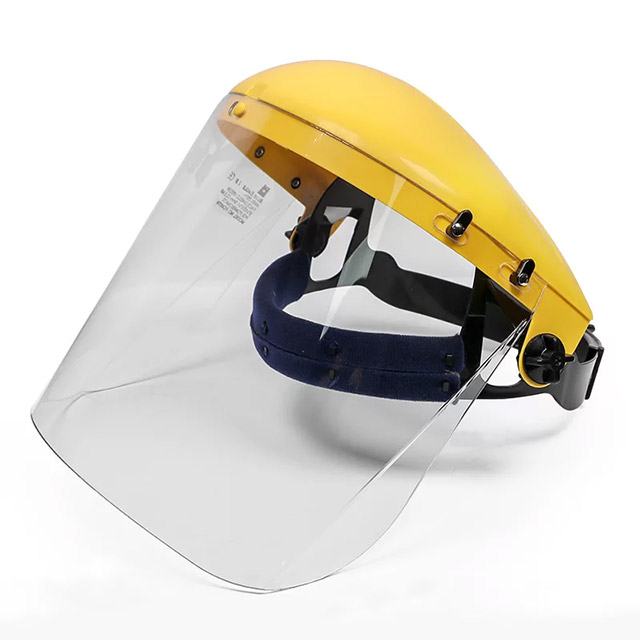 Csheng Protector Facial de Seguridad Visera Protectora para la Cara Shiled protección de la Cara Ligero Cara Visor Sombrero Protector Anti-Saliva 